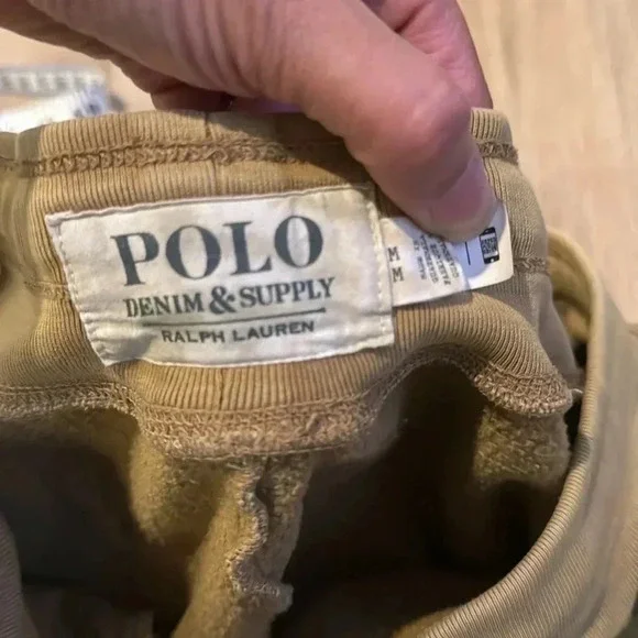 Polo Ralph Lauren Denim & Supply Camo Fleece Jogger Pant sz M - Picture 2 of 12